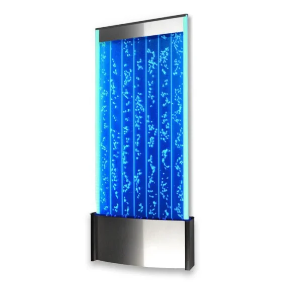 Wall Mount LED Bubble Panel Indoor Fountain Water Feature 45" 400WM