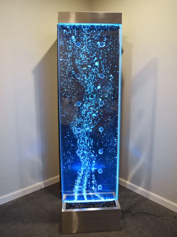 Large Floor Standing Dancing LED Bubble Wall Water Feature 600S 72 - Image 4